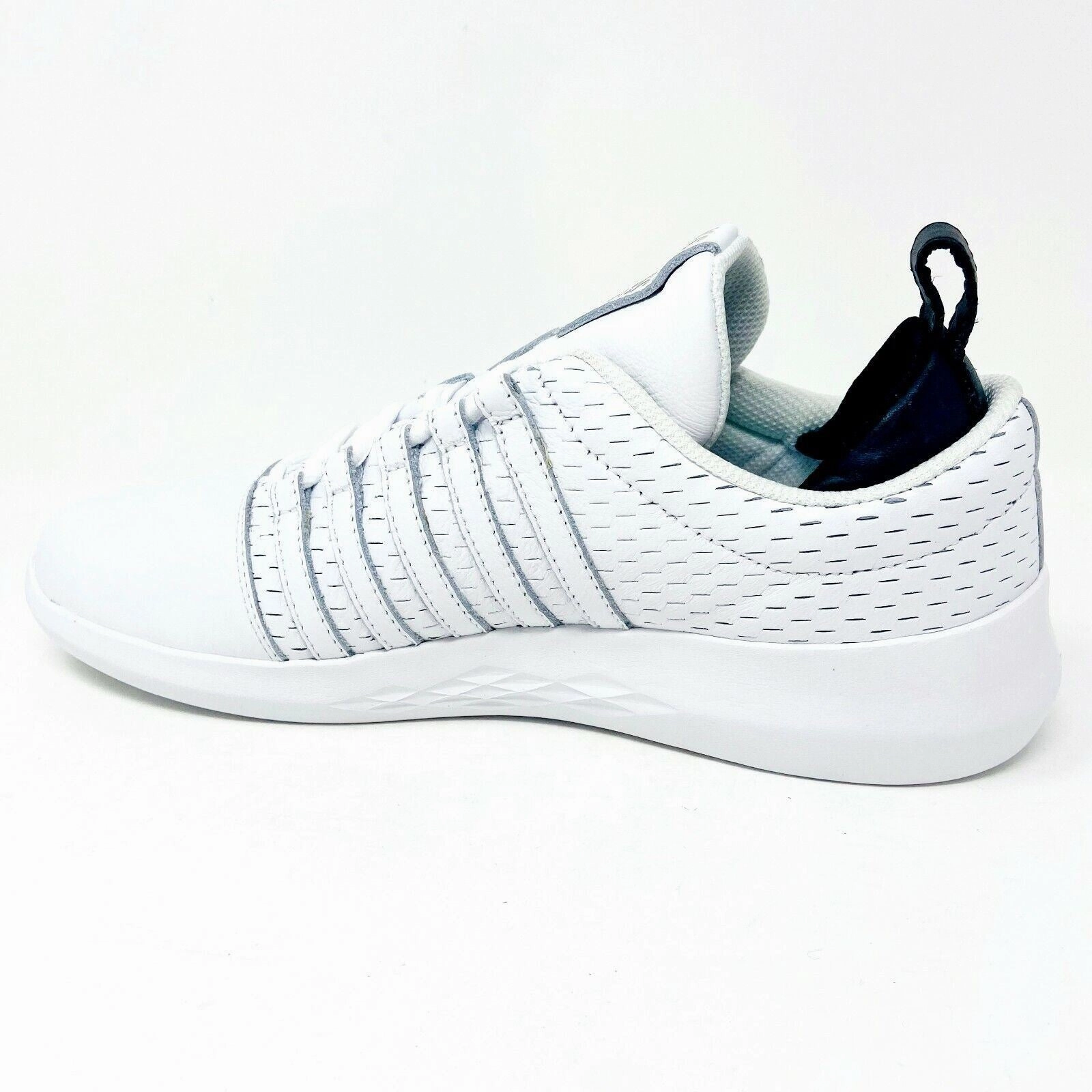 K-Swiss Gen K Icon White Black Mens Casual Shoes Sneakers 05577 102 Oxford Style Casual Shoes