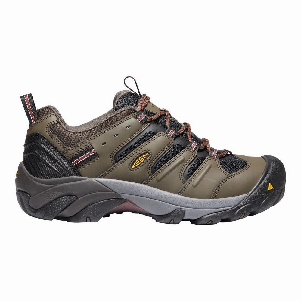 Keen Lansing Mens Steel Toe Work Shoe 1021331 Polyester Shoes Waterproof