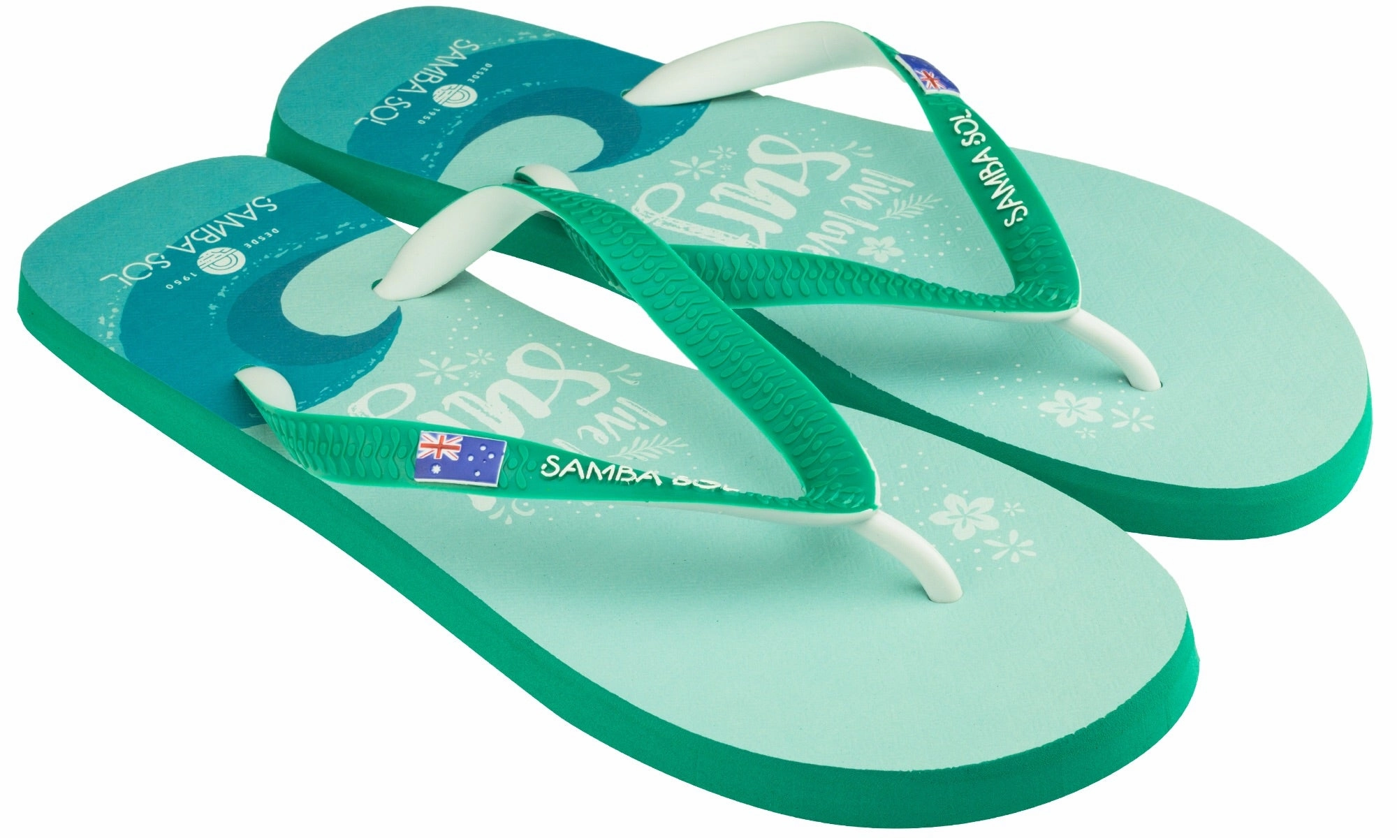 Ridiculously Comfortable Flip Flops Samba Sol Mens Beach Collection Flip Flops - Live Love Surf