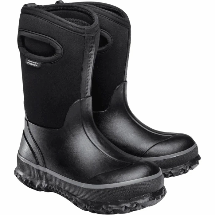 Kid's Cloud High Black Trail Ride Boots