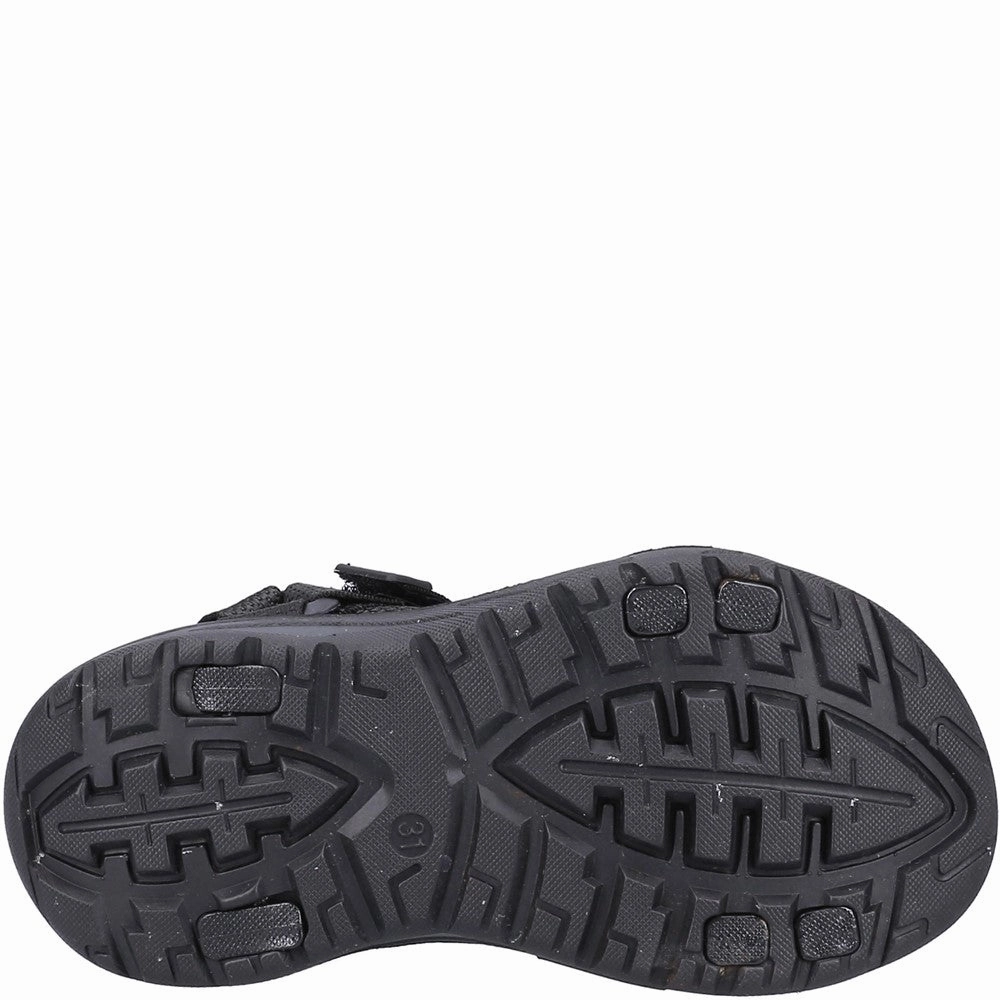 Kids Bodiam Recycled Sandals Black/Navy For Baby Learning To Walk Best Sport