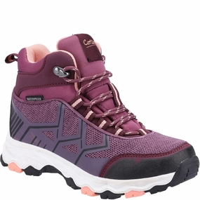 For Lower Back Pain  Best Walking Kids Coaley Lace Recycled Hiking Boots Purple