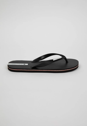 Kokomo Flip Flops - Black Flip Flops Bottle Opener Reef