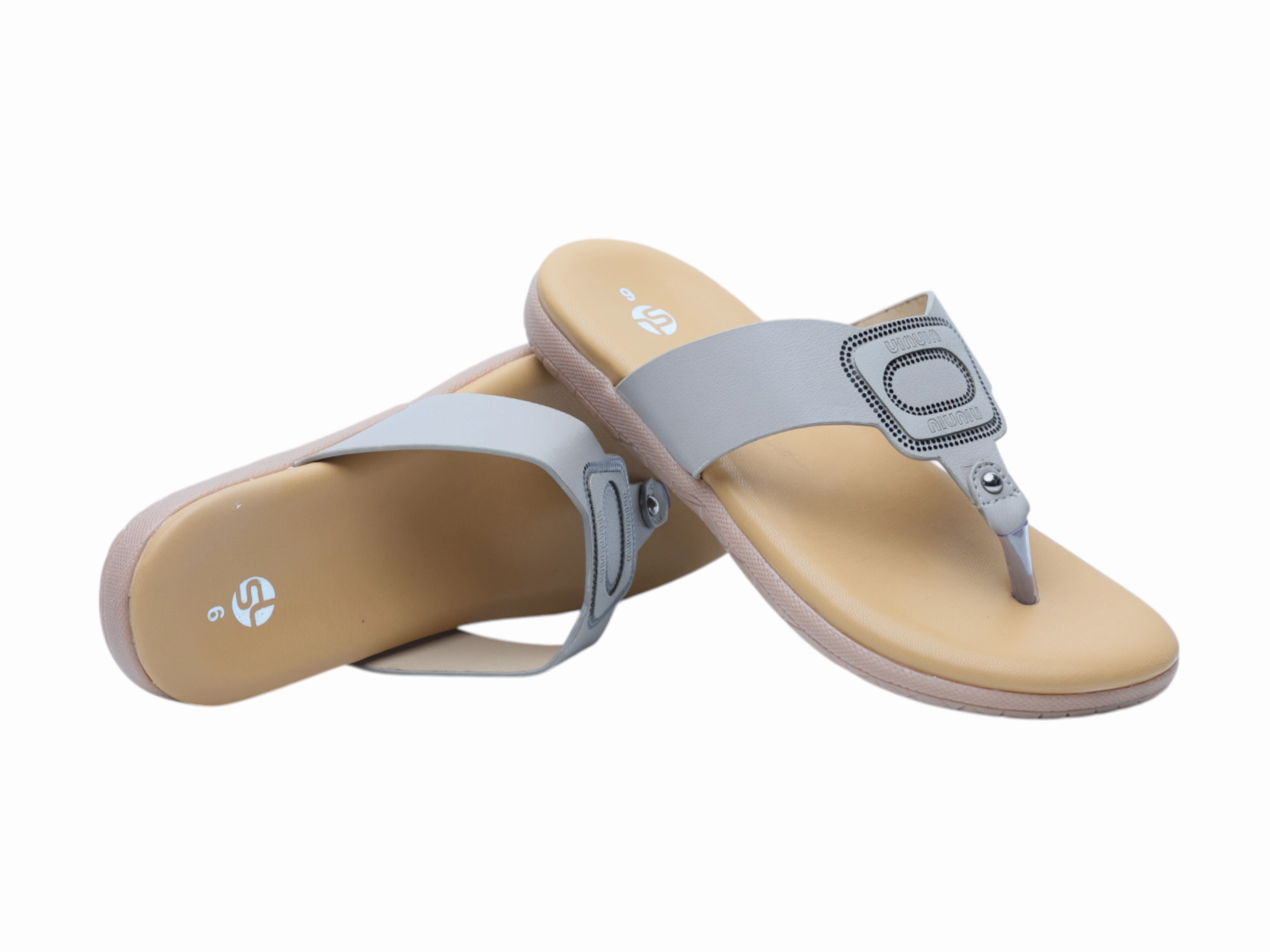 Ladies Comfort Chappal 33333 Flat Feet Wide Shoes