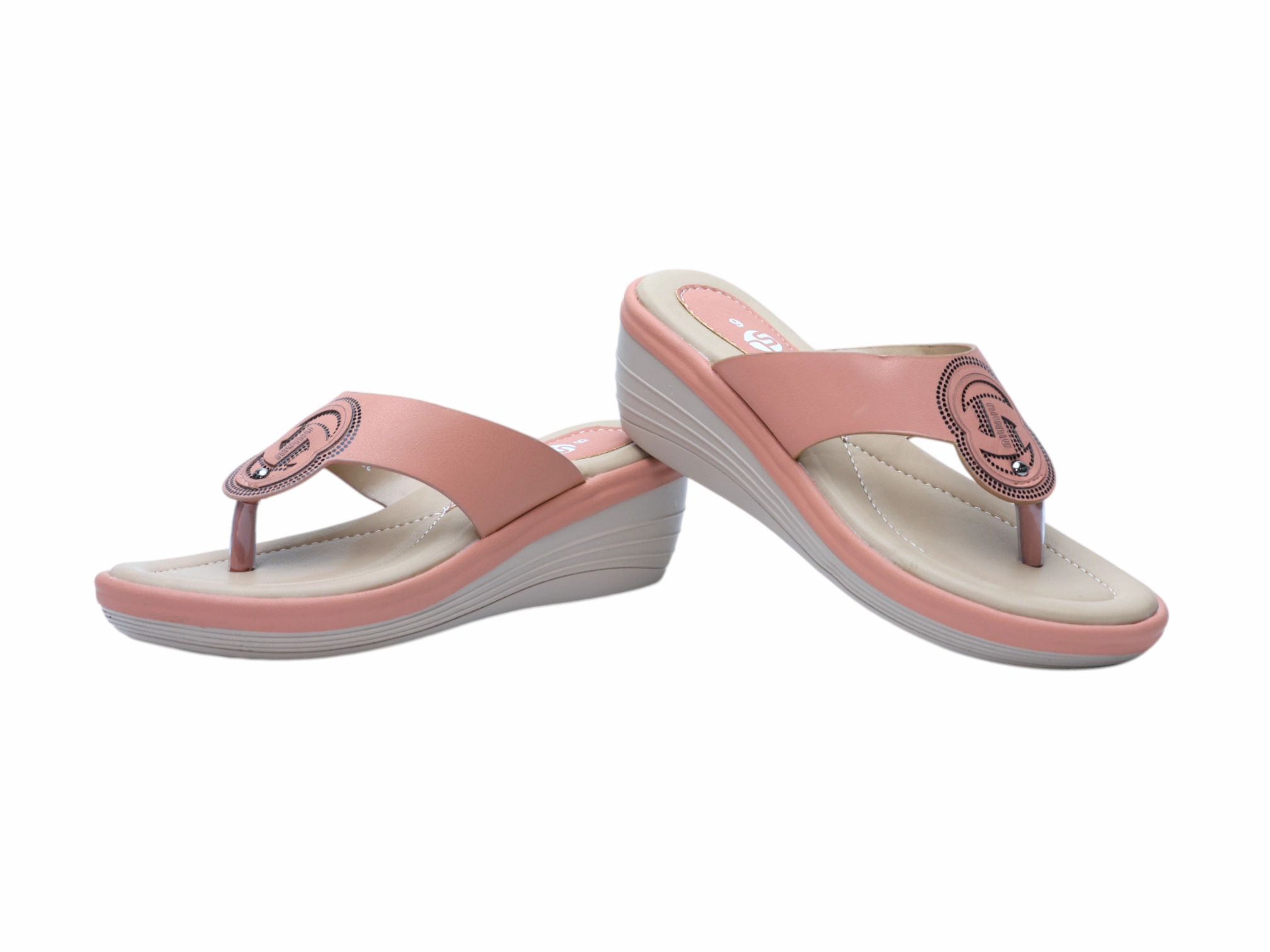 Spd Shoes On Flat Pedals Ladies Comfort Chappal 33335