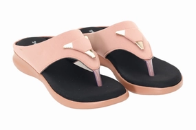 Ladies Fancy Chappal 543115 Best Shoes For Flat Wide Feet