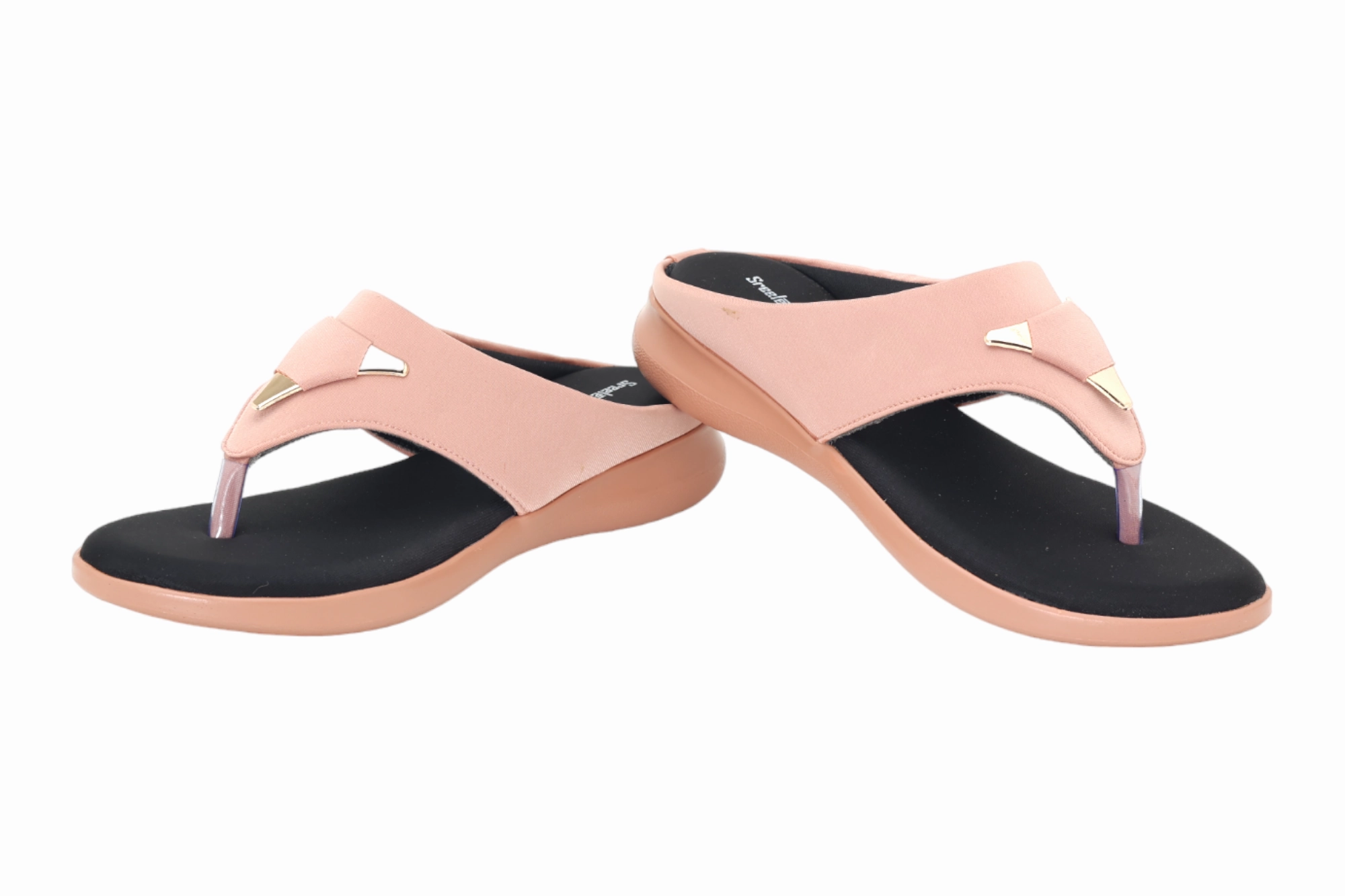 Ladies Fancy Chappal 543115 Blue Flat Shoes