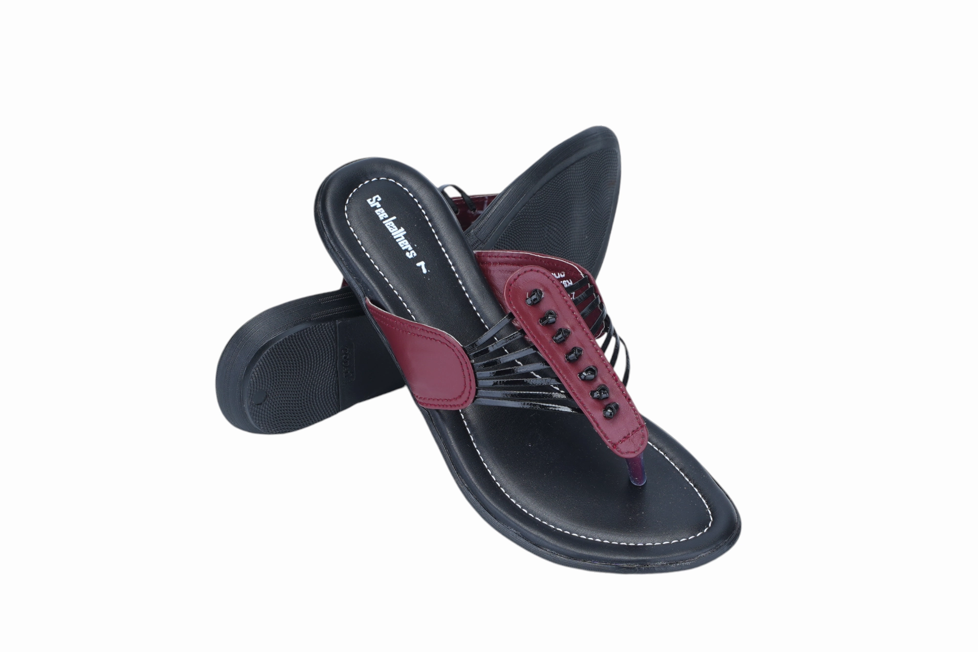 Ladies flat chappal 21001 Size Flat Shoes