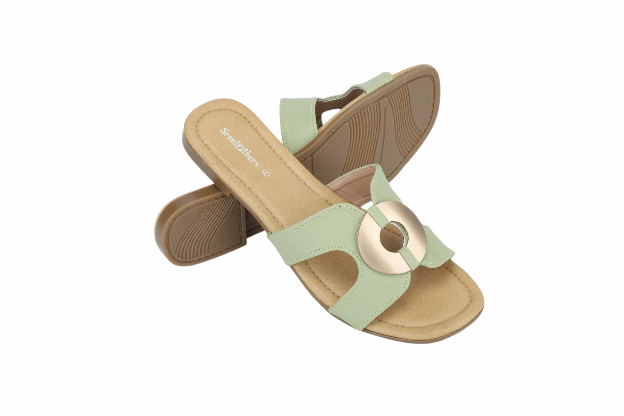 Best Flat Work Shoes Ladies Flat Chappal 21021