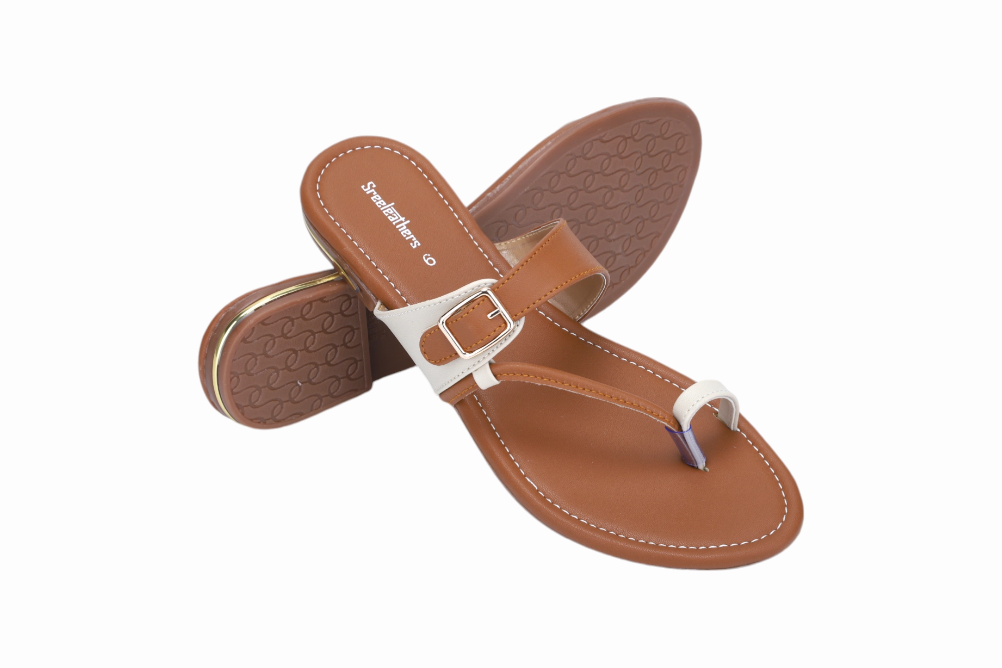 Best Shoes Pronation Ladies Flat Chappal 21066