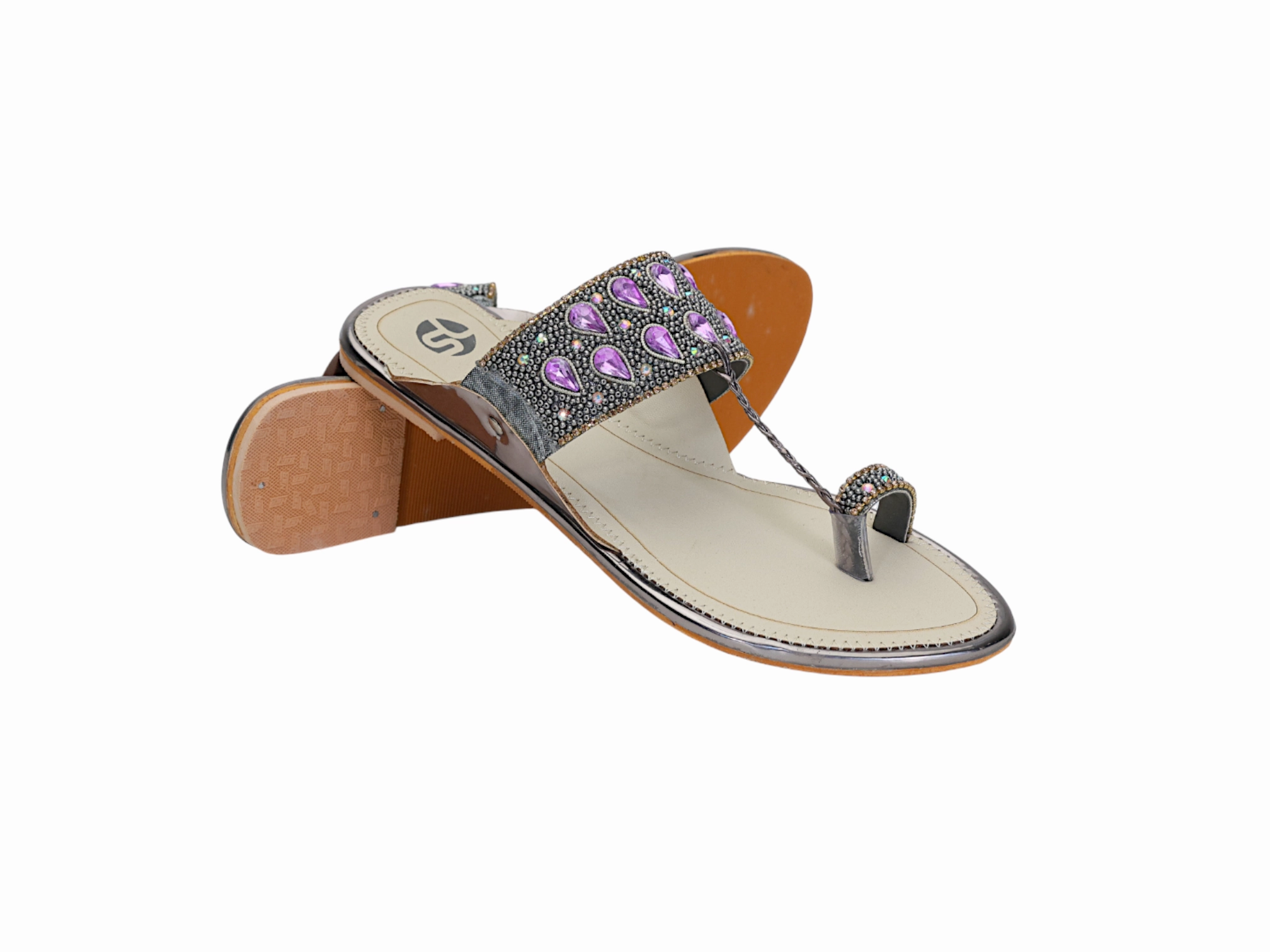 Ladies Flat Chappal 296128 Best Flat Mary Jane Shoes
