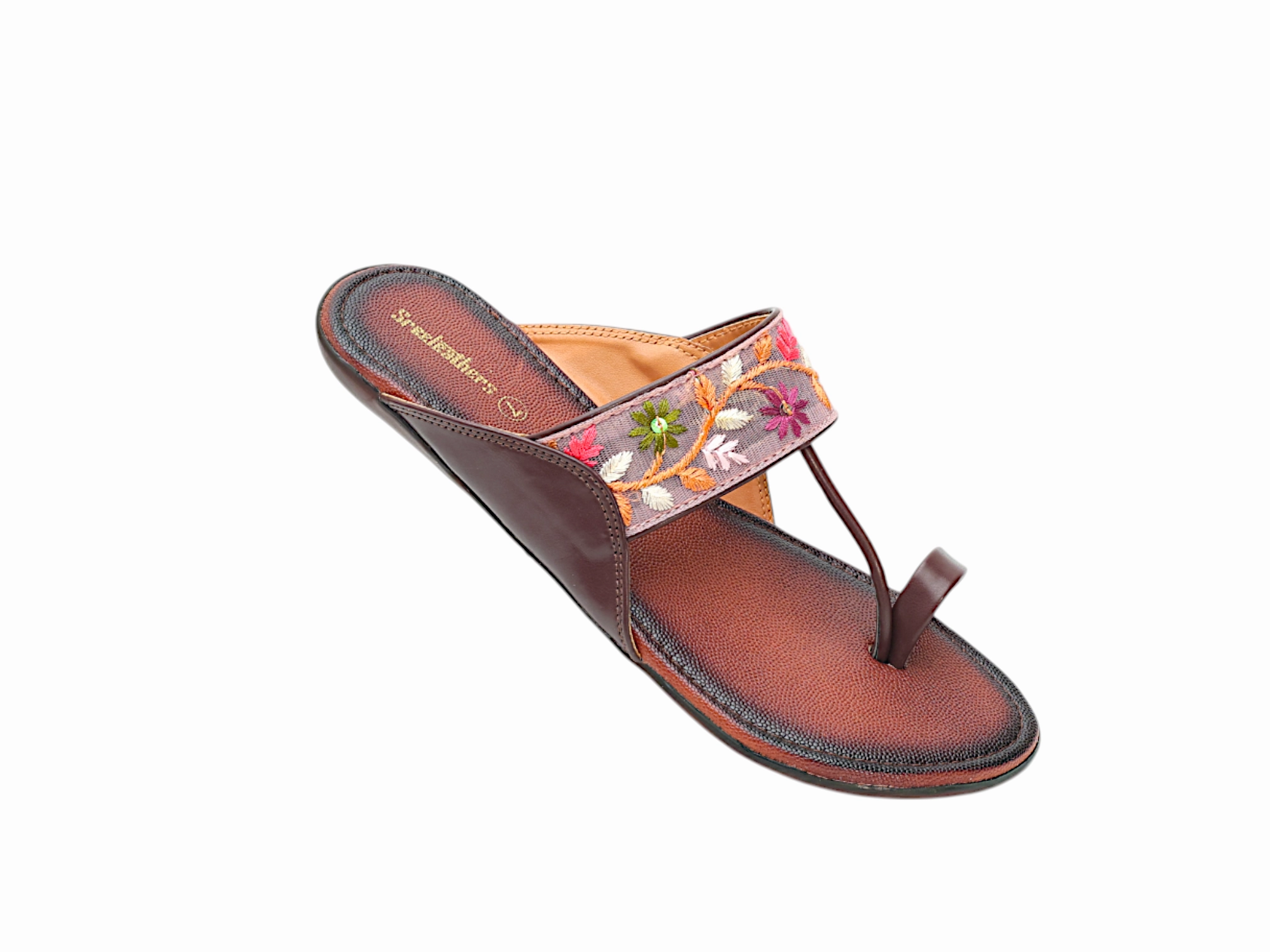 LADIES FLAT CHAPPAL 296222 Pointed Toe Ballet Flat Shoes