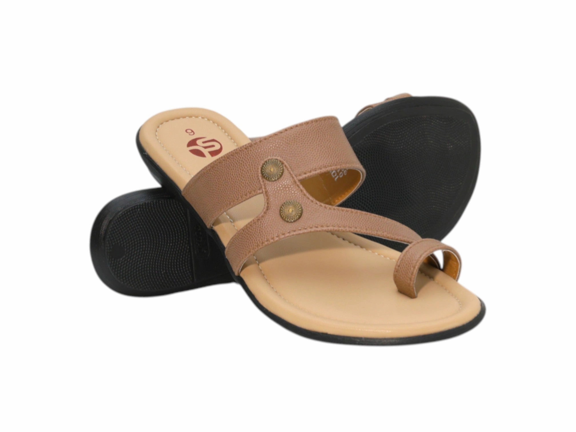 Ladies Flat Chappal 34586 Pointed Flat Shoes