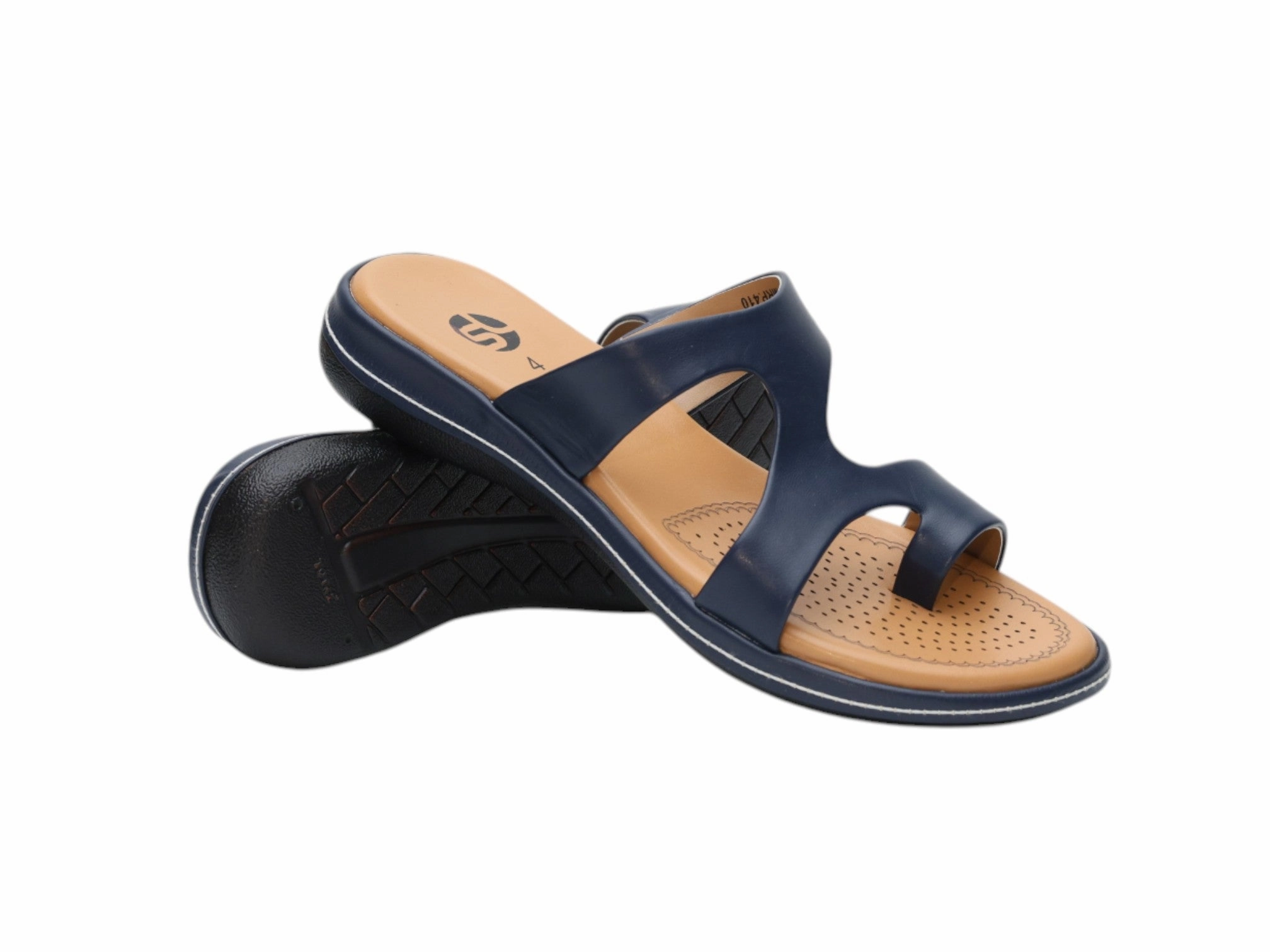 Sequin Shoes Flats Ladies Flat Chappal 54048