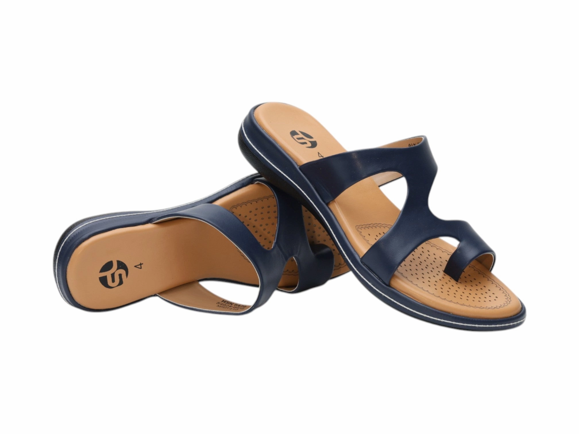 Shoe Sole For Flat Feet Ladies Flat Chappal 54048