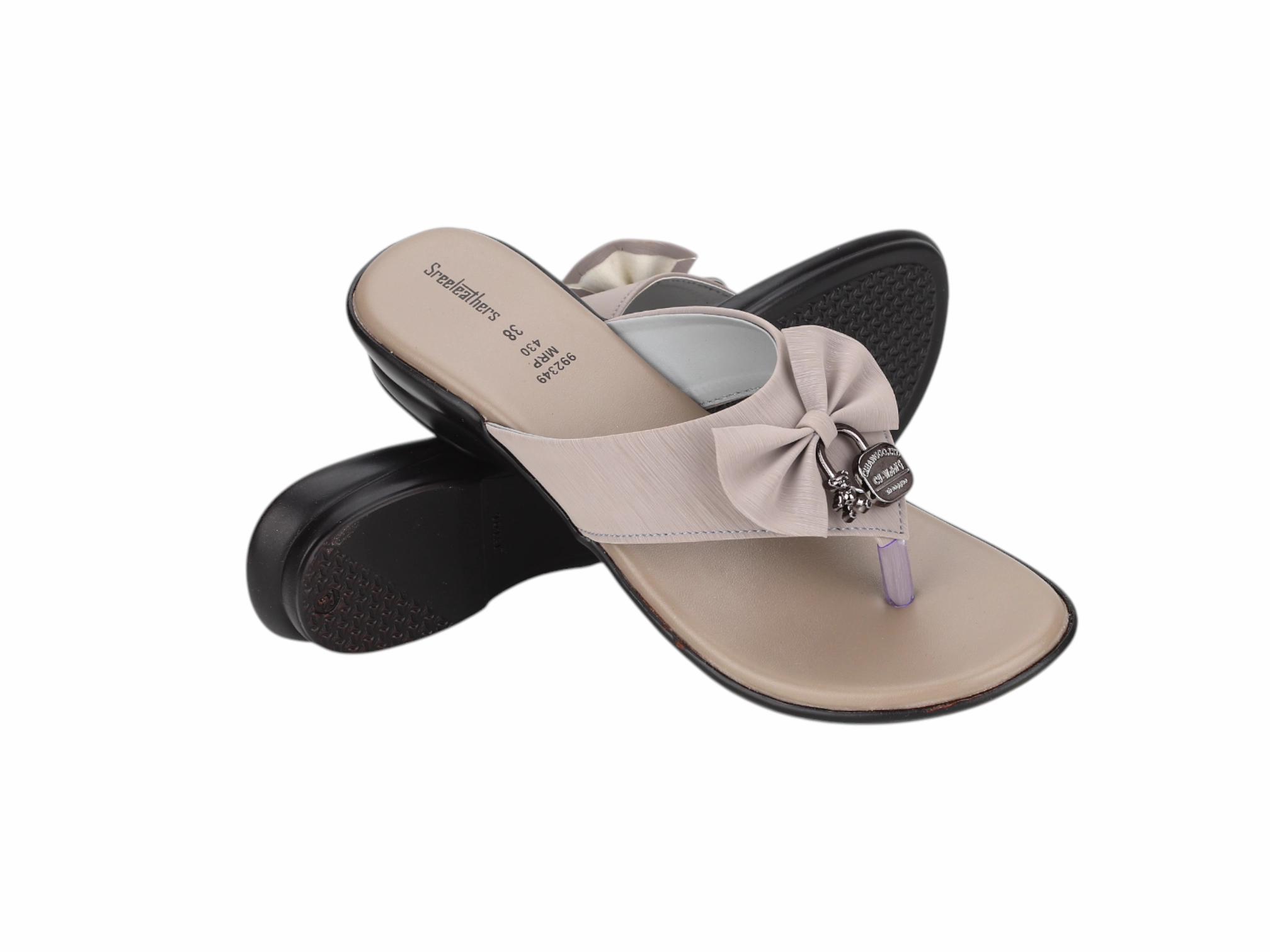 Crochet Flat Shoe Ladies Flat Chappal 992363