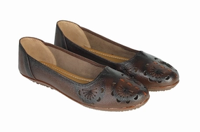 LADIES FLAT LEATHER BELLY 996123 Best Shoes To Fix Flat Feet