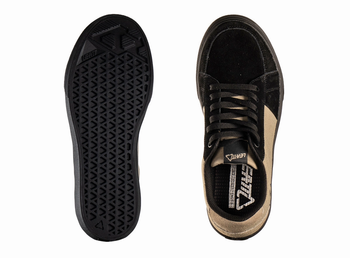 Best Cycling Shoes Flat Pedals Leatt 1.0 Flat Pedal MTB Shoe - Dune - 2022