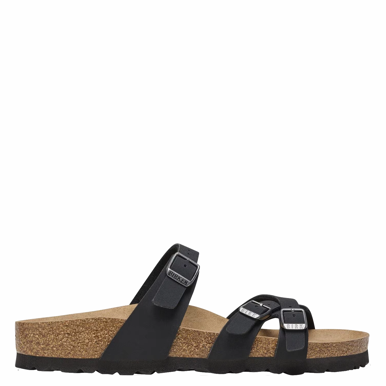 Silver Shoes Flat Franca Vegan Birkibuc Black (Women)