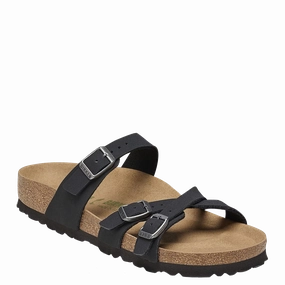 Flat Daily Women Shoes Franca Vegan Birkibuc Black (Women)