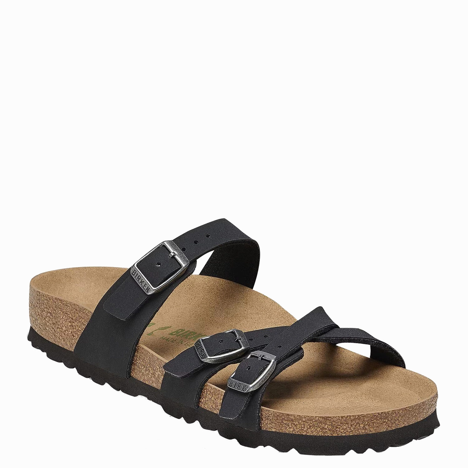 Franca Vegan Birkibuc Black (Women) Denim Shoes