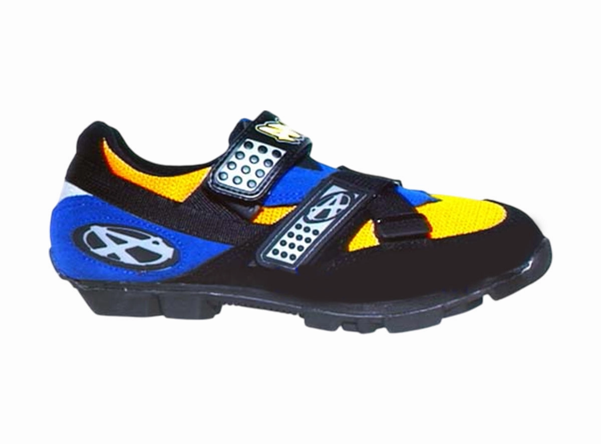 Miniskirt High Heels Answer Accelerator MTB Shoe - Womens - Blue-Yellow