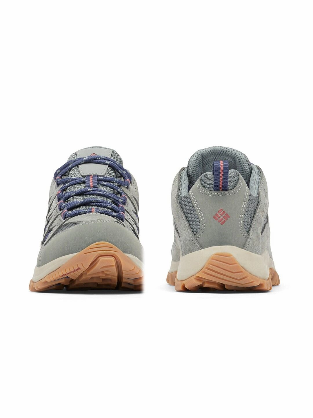 Vintage Leather Hiking Boots Columbia Women Green CRESTWOOD WATERPROOF