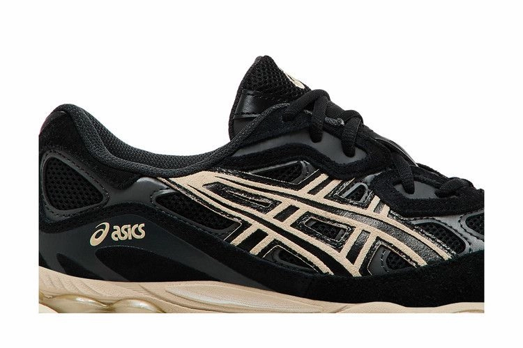 ASICS Gel-NYC Black Cream Asics Closeout Running Shoes