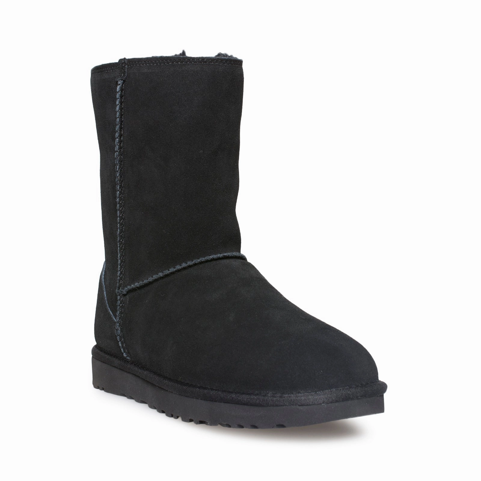 UGG Classic Short Zip Black Boots - Women's My Boots Song