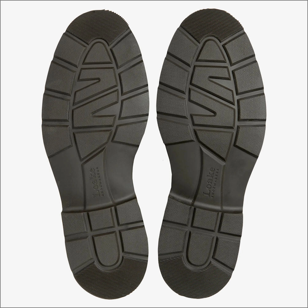 Loake Tintagel Brown Rough-Out Suede Boot Ankle Boots That Lace Up