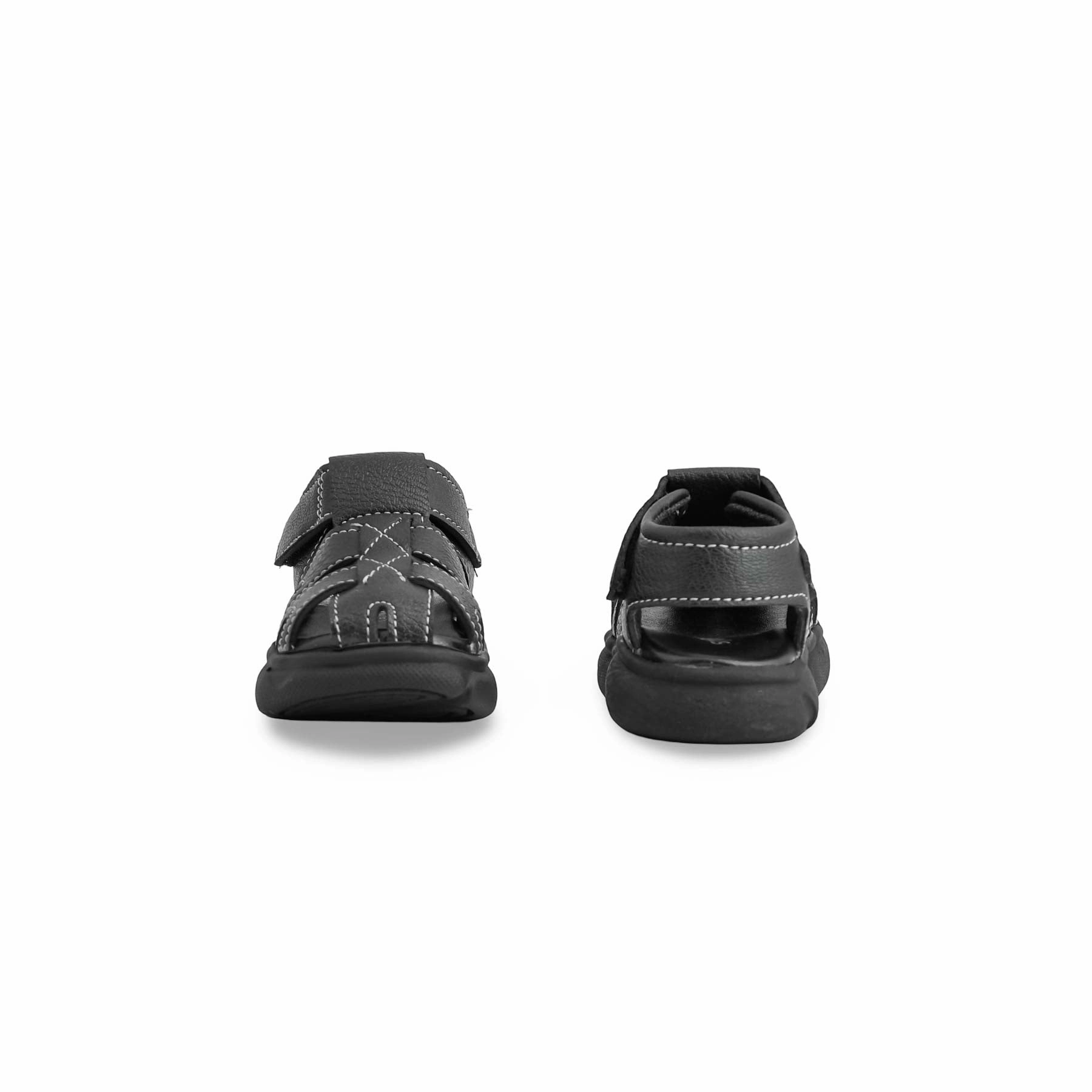 Bling Sandals Boys Black Formal Sandal KD4864