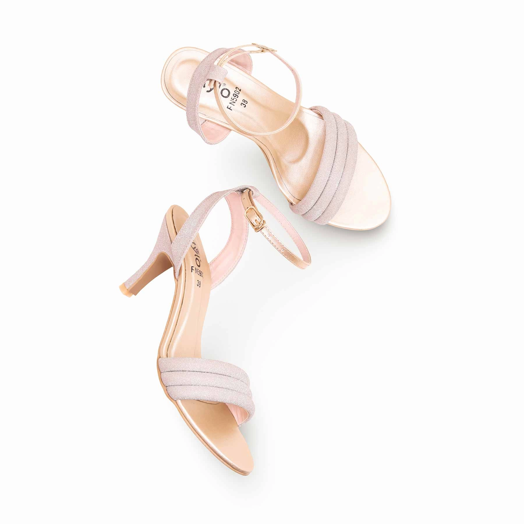 Sandals Beaches Resorts Golden Women Fancy Sandal FN5902