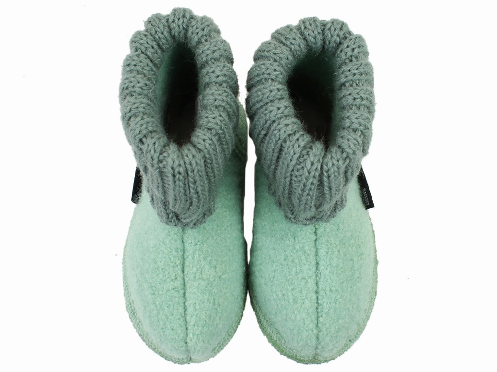 Hunter Slippers Haflinger Children's slippers Karl Mint