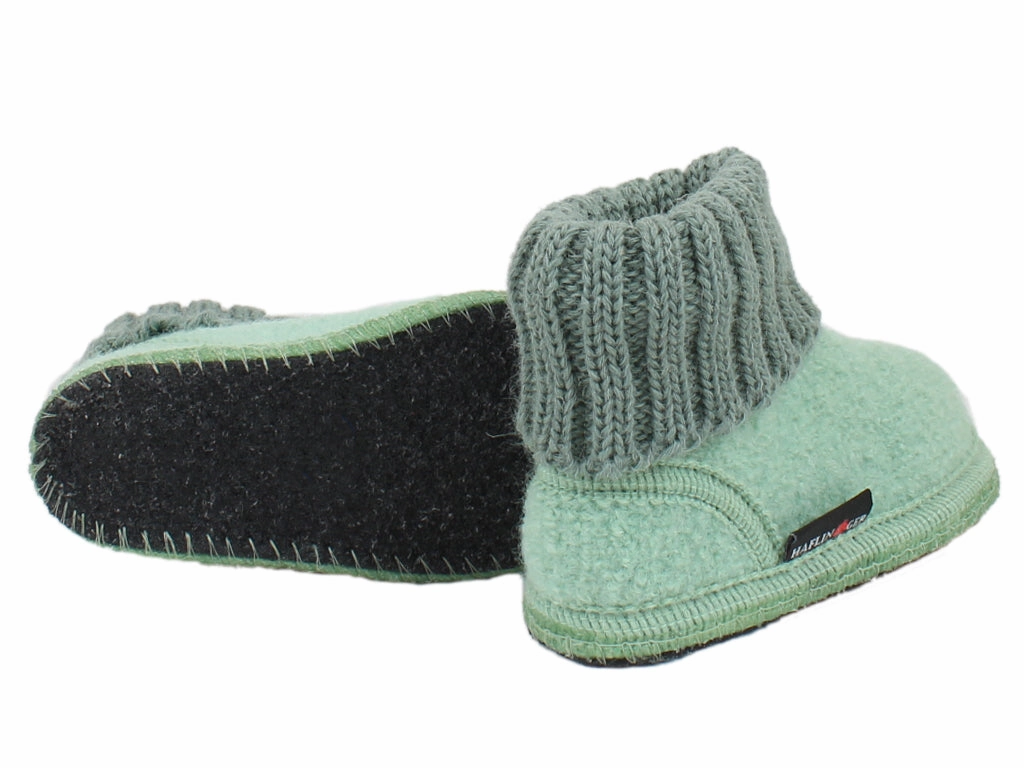 Haflinger Children's slippers Karl Mint Ugg Shoes Slippers