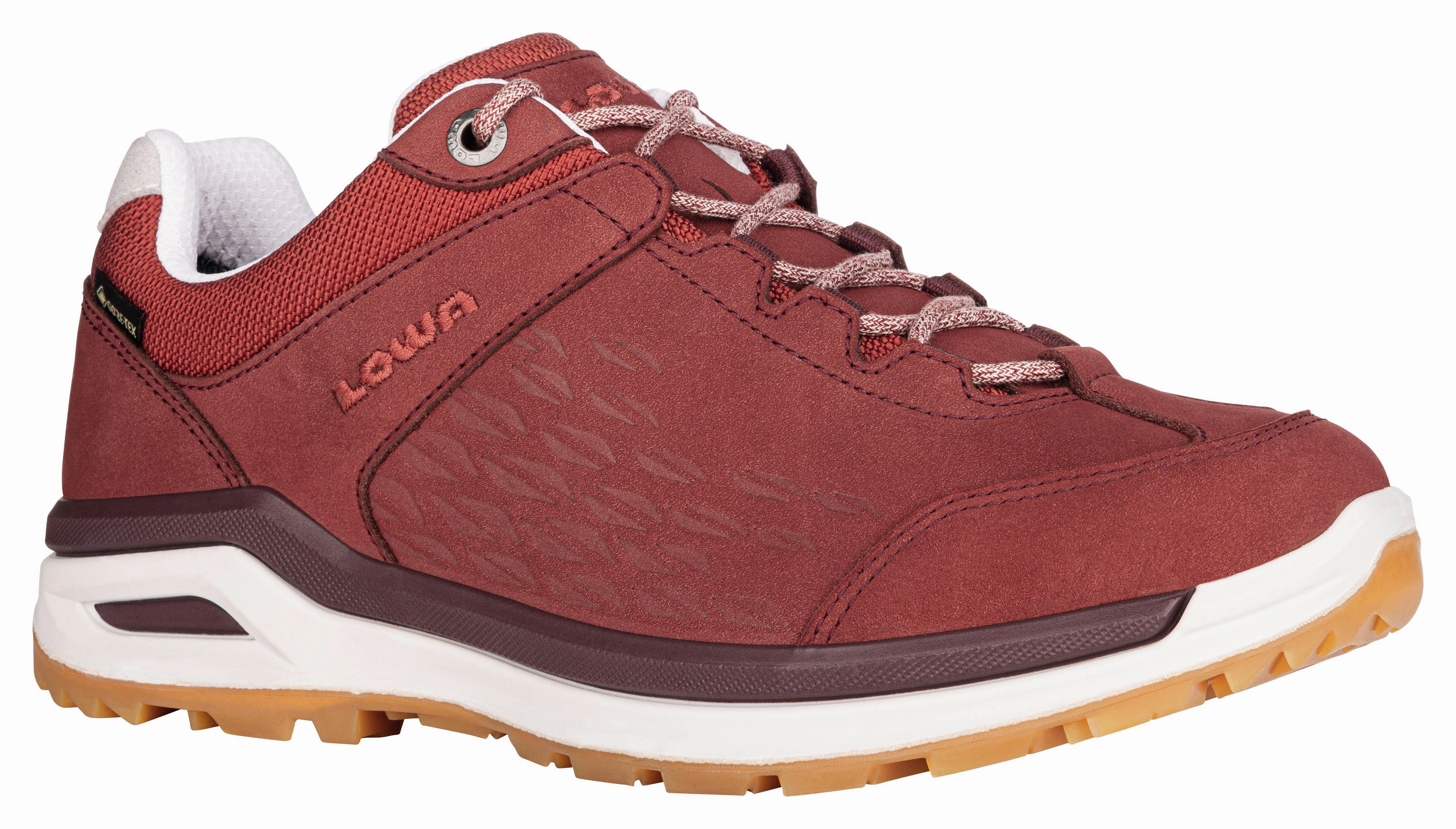 Lowa Women Red LOCARNO GTX LO Ws Japanese Hiking Boot Brands