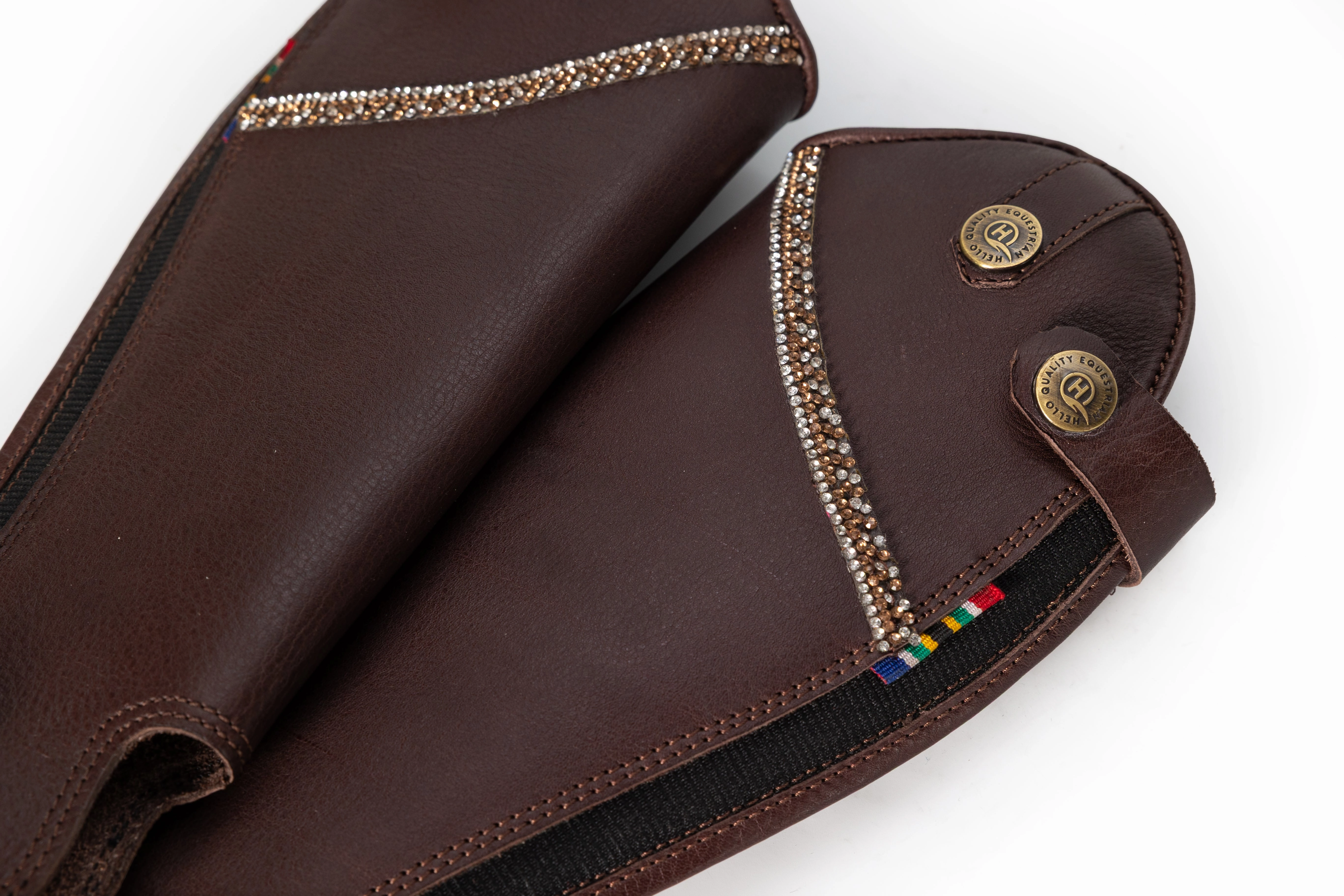 Lowana soft brown leather kids gaiters / half chaps Boots For Upland Hunting