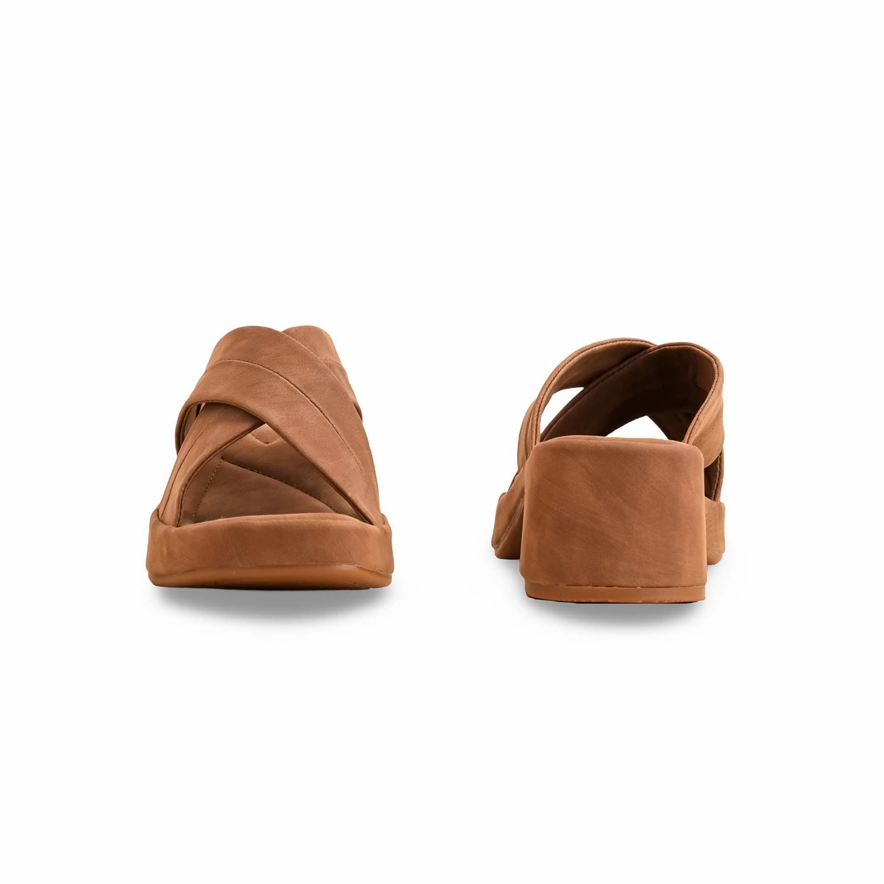 Fuzzy Slippers Target Brown Formal Slipper PU0516