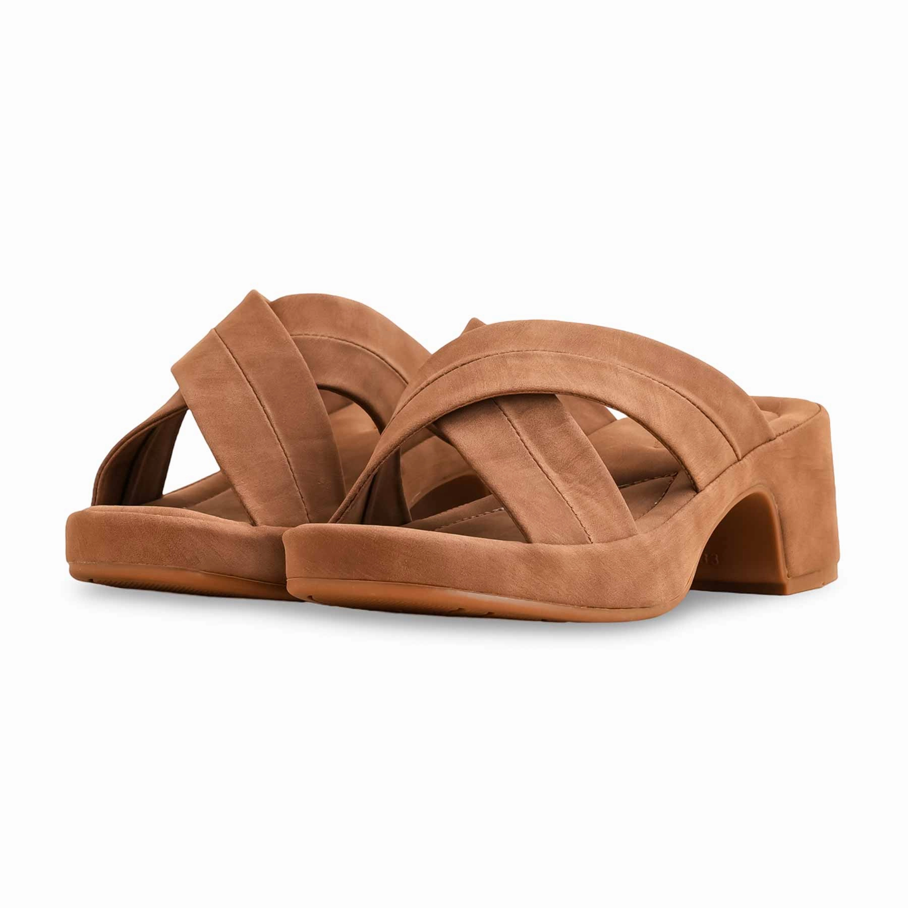 Brown Formal Slipper PU0516 Slippers Characters