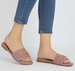 M0593 flat slipper Cat Flat Shoes