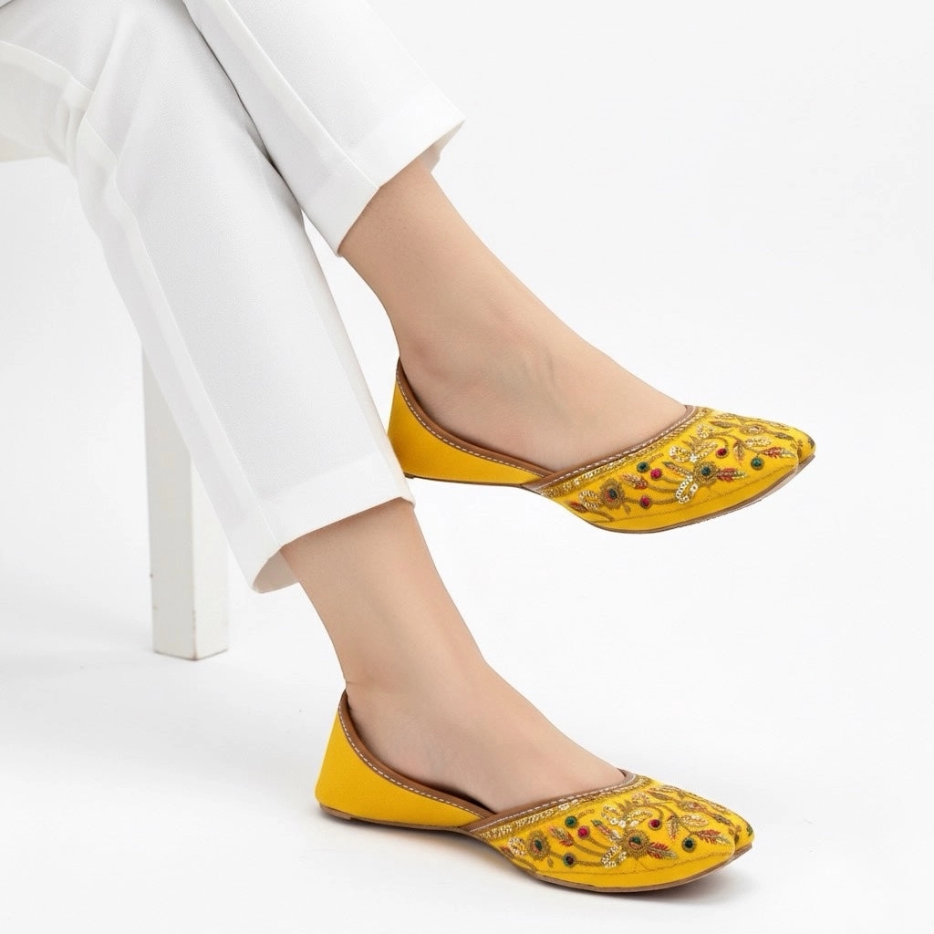 M0669 flat khussa Flat Shoes Kebaya