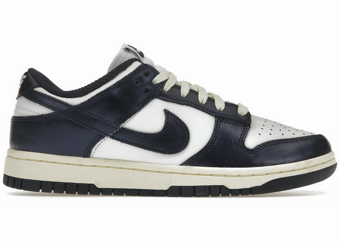 Nike Dunk Low PRM Vintage Navy (Women's) Nike Wide Running Shoes