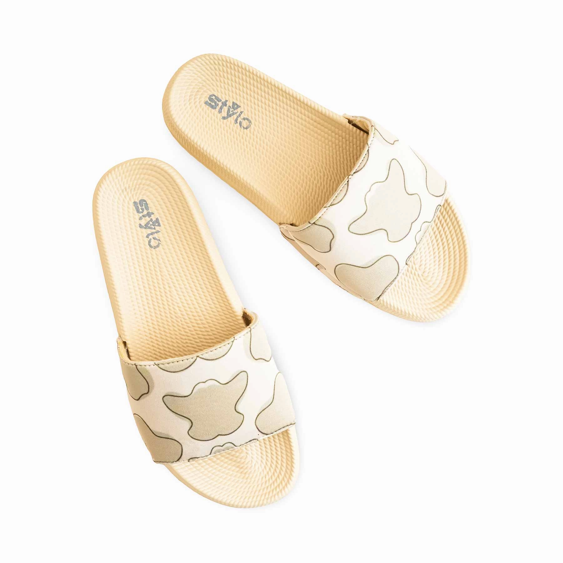 Beige Casual Women Softy CL9340 Casual Shoes Rainy Season