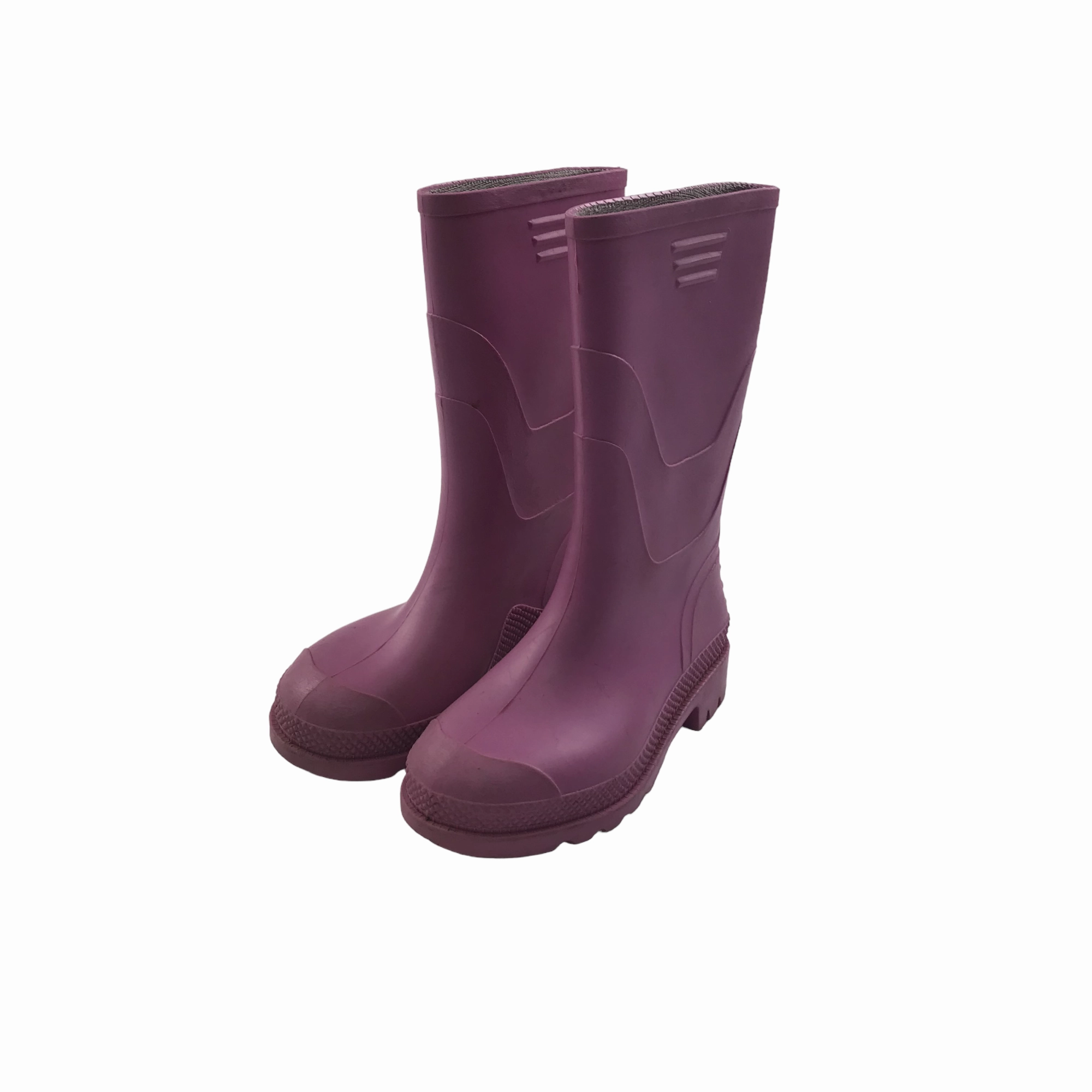 Utility Work Plain Pink Wellies Shoe Size 13 junior