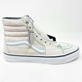 Trending High Heels Vans SK8 Hi (Vans Emboss) True White Womens Casual Shoes Sneakers