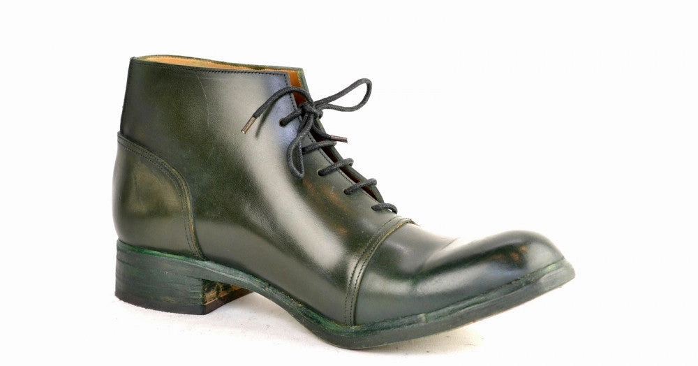 Half Boot  |  Olive cordovan Best Dress Boots