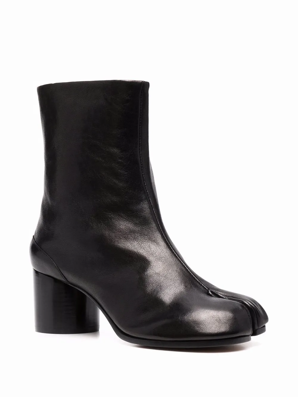 MAISON MARGIELA - Women Vintage Leather Tabi Ankle Boots Medieval Boots