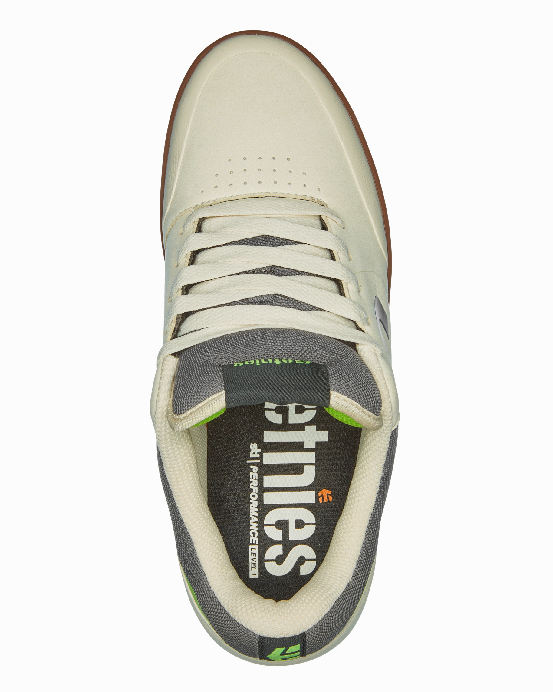 Marana Michelin Shoes in White, Grey & Gum Kalkal Boots