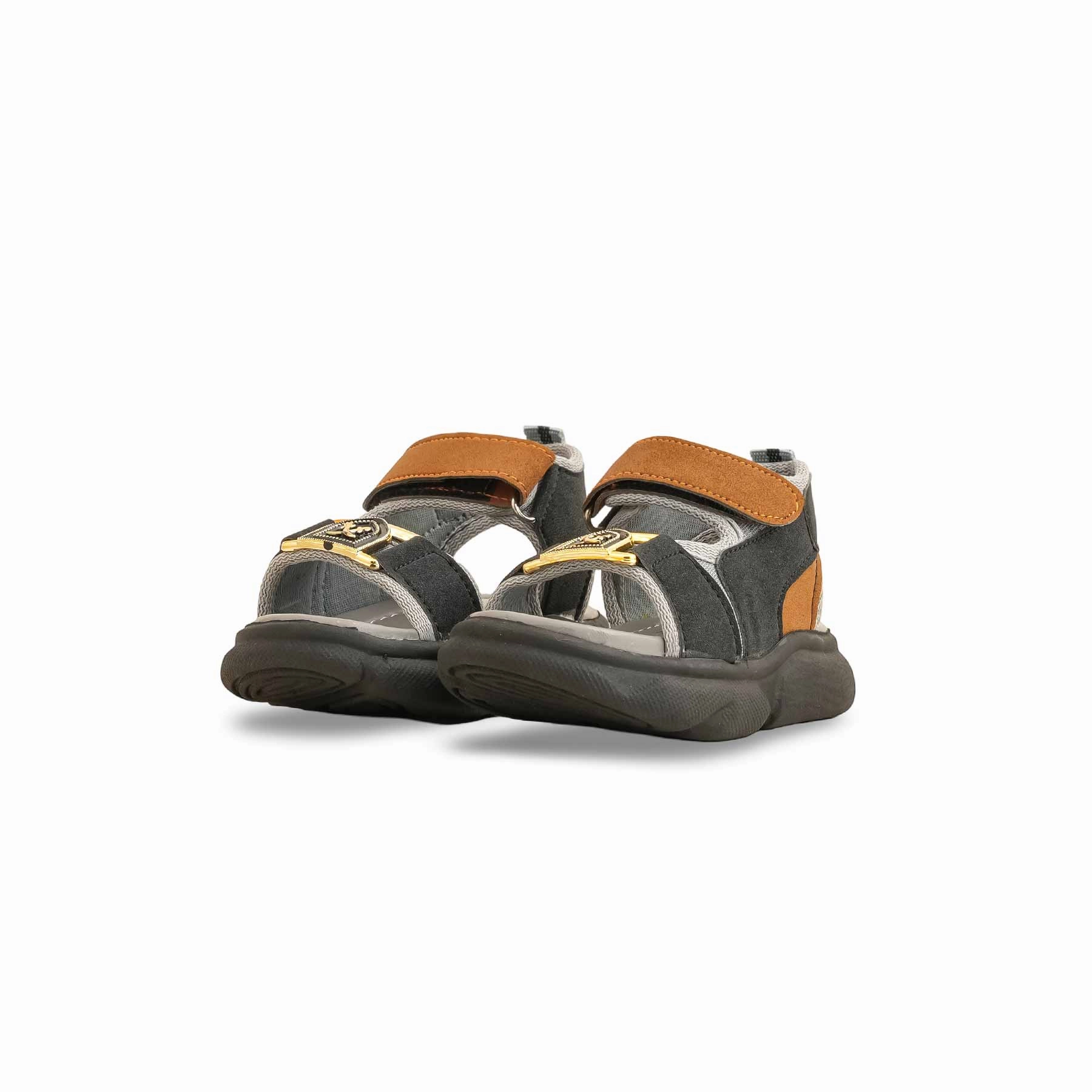 Boys Grey Formal Sandal KD4743 Sandals Cabo
