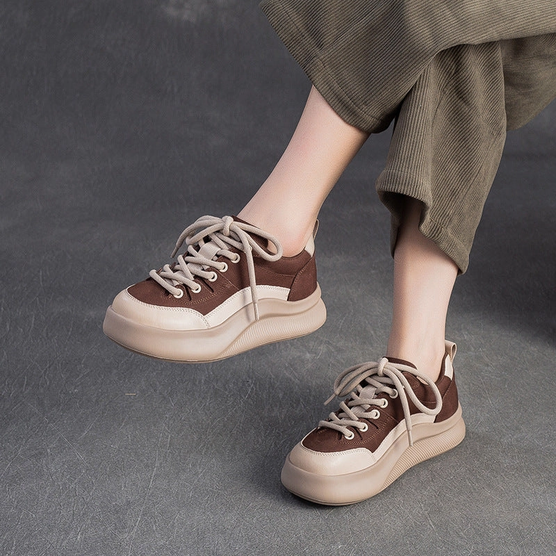 Casual Dockers Shoes Women's Fashion Leather Breathable Casual Shoes