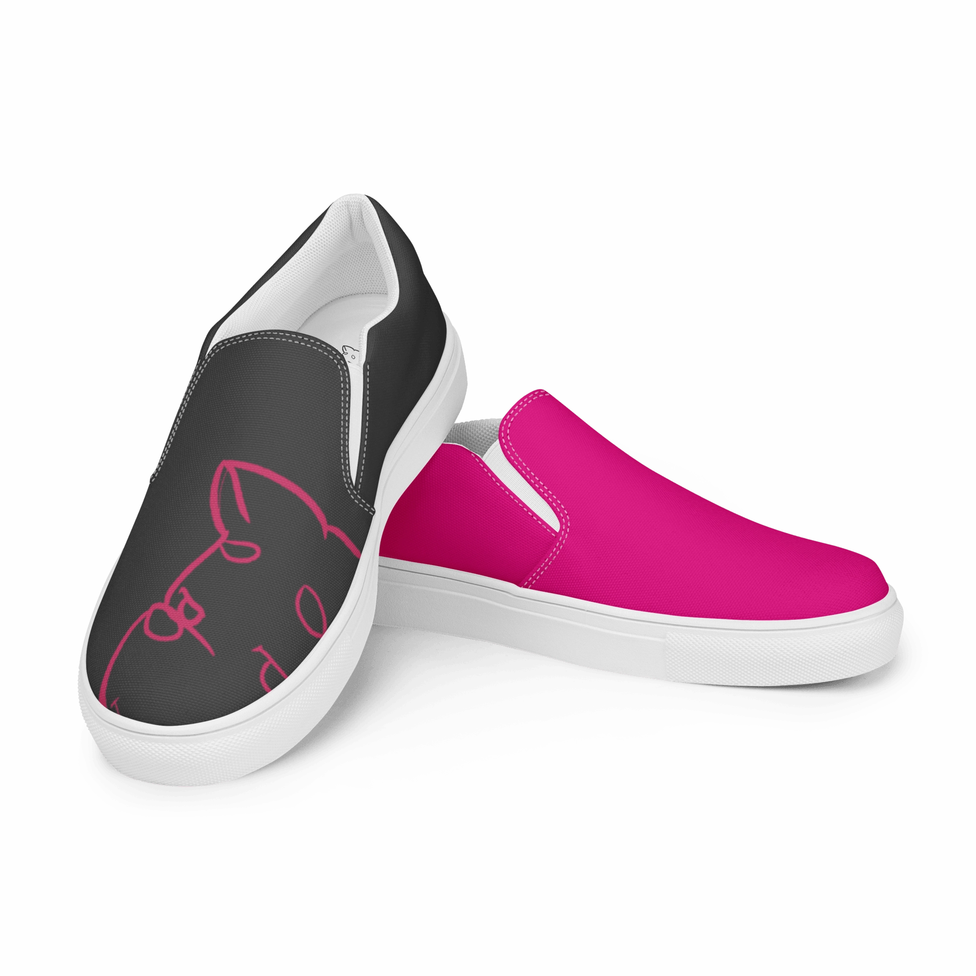 Mens Polychromatic 'Sly Barker' Slip-ons Espadrille Slip Ons